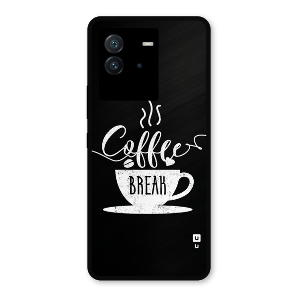 Coffee Break Metal Back Case for iQOO Neo 6 5G