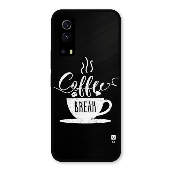 Coffee Break Metal Back Case for iQOO Z3