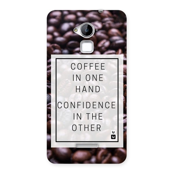 Coffee Confidence Quote Back Case for Coolpad Note 3