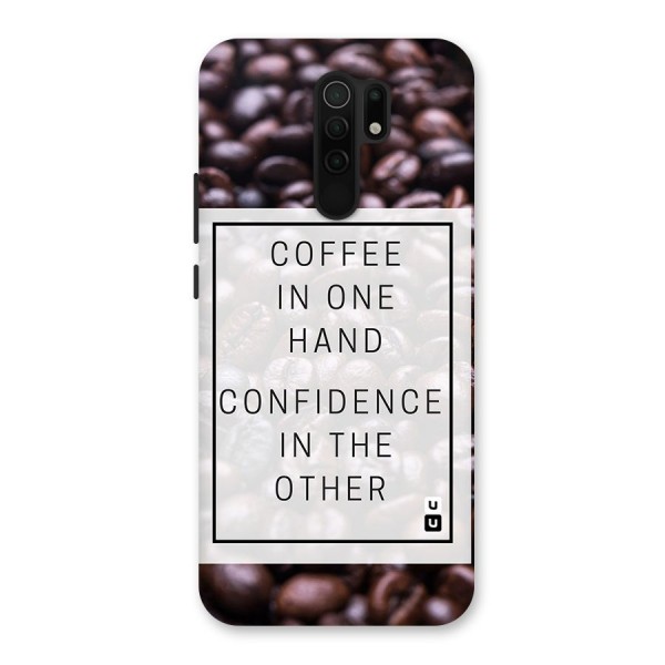 Coffee Confidence Quote Back Case for Poco M2