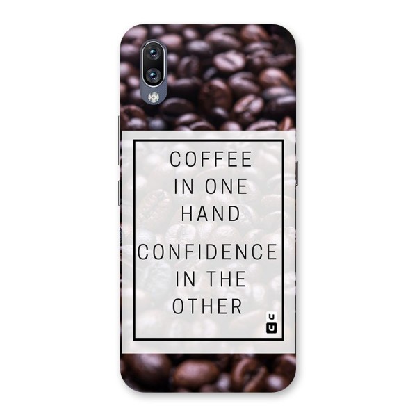 Coffee Confidence Quote Back Case for Vivo NEX