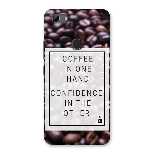 Coffee Confidence Quote Back Case for Vivo Y81