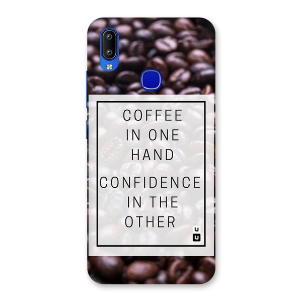 Coffee Confidence Quote Back Case for Vivo Y91