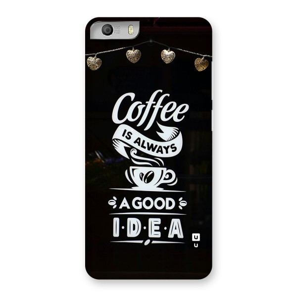 Coffee Idea Back Case for Canvas Knight 2