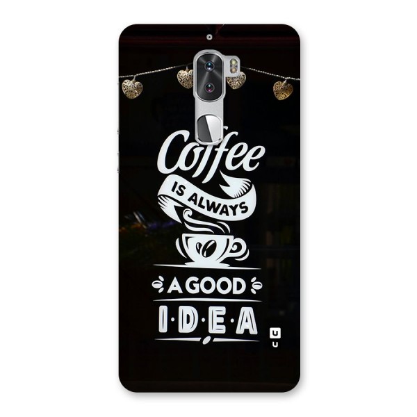 Coffee Idea Back Case for Coolpad Cool 1