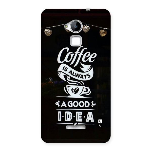 Coffee Idea Back Case for Coolpad Note 3