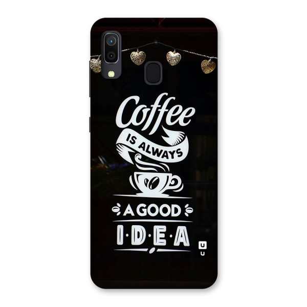 Coffee Idea Back Case for Galaxy A20