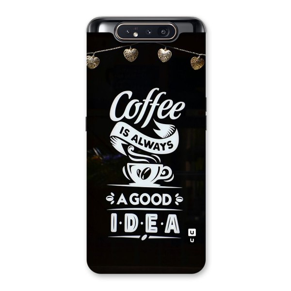 Coffee Idea Back Case for Galaxy A80