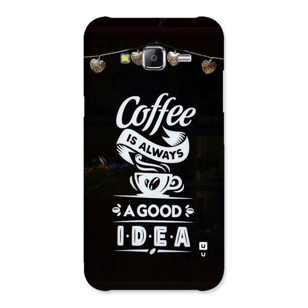 Coffee Idea Back Case for Galaxy J5