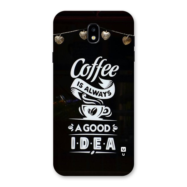 Coffee Idea Back Case for Galaxy J7 Pro