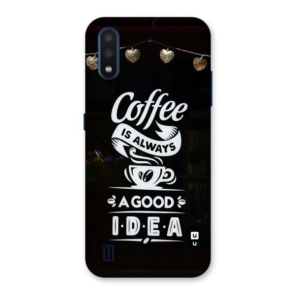 Coffee Idea Back Case for Galaxy M01