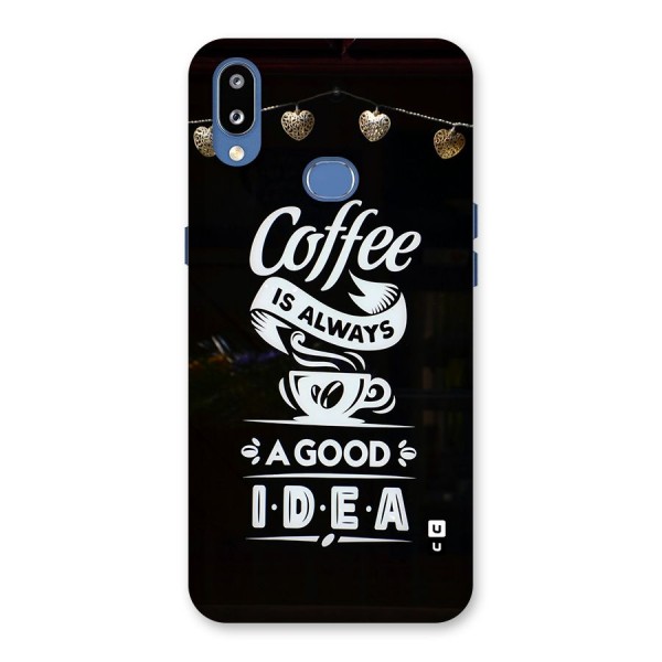 Coffee Idea Back Case for Galaxy M01s