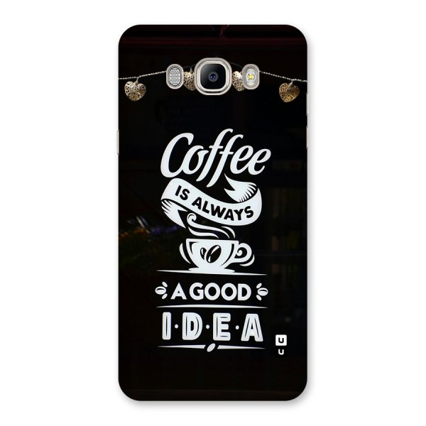 Coffee Idea Back Case for Galaxy On8