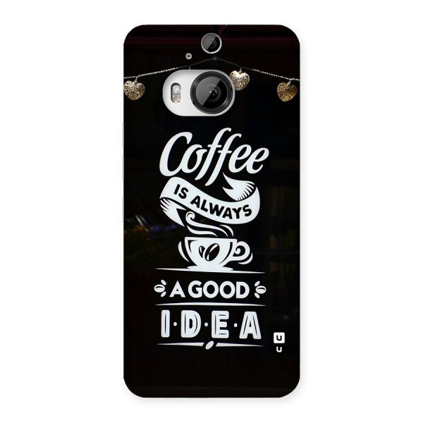 Coffee Idea Back Case for HTC One M9 Plus