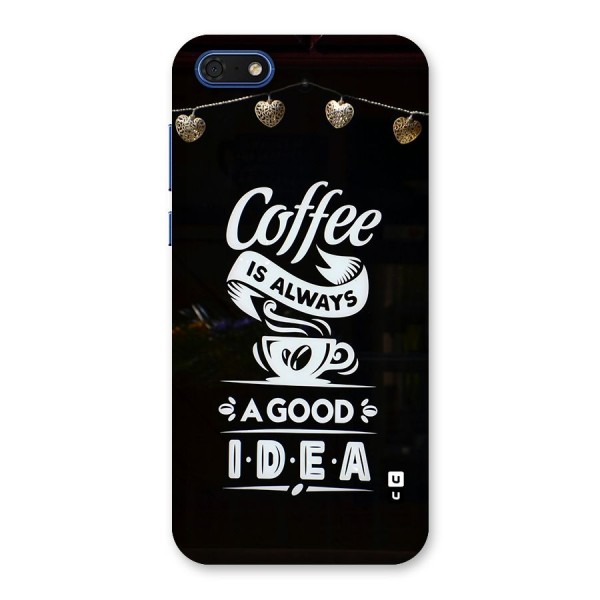 Coffee Idea Back Case for Honor 7s