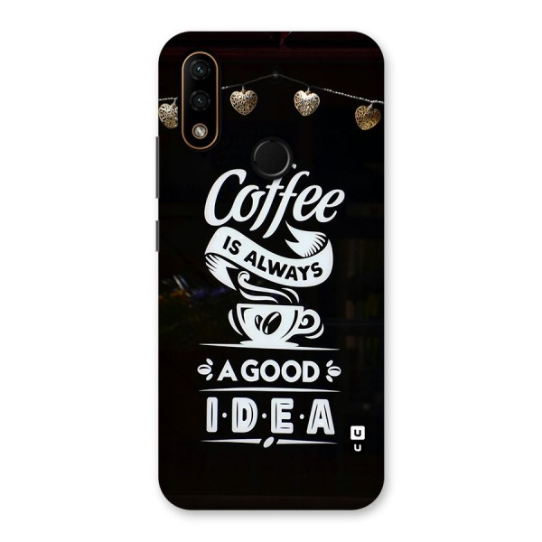 Coffee Idea Back Case for Lenovo A6 Note