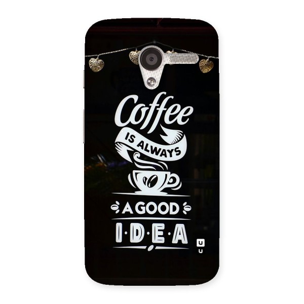 Coffee Idea Back Case for Moto X