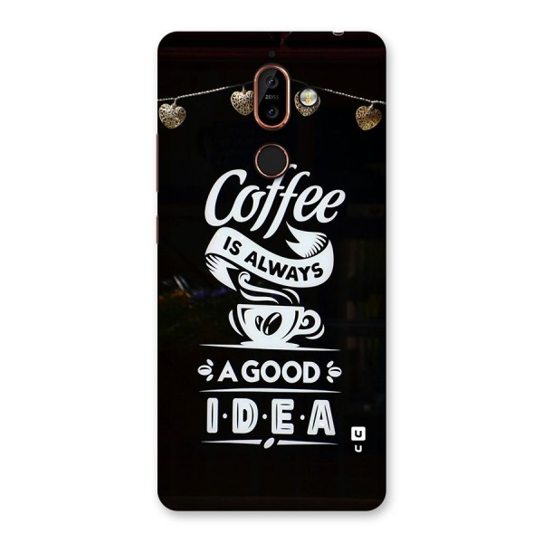 Coffee Idea Back Case for Nokia 7 Plus