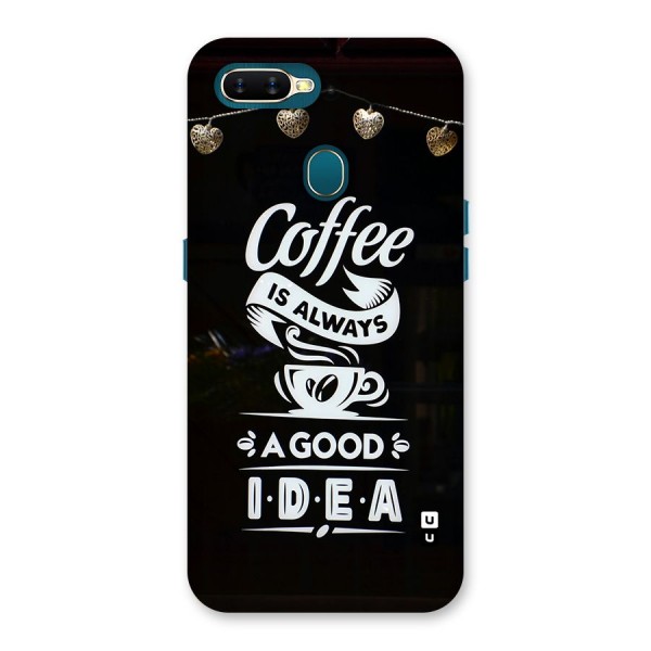 Coffee Idea Back Case for Oppo A11k