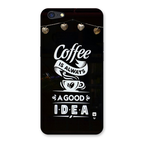 Coffee Idea Back Case for Oppo A71