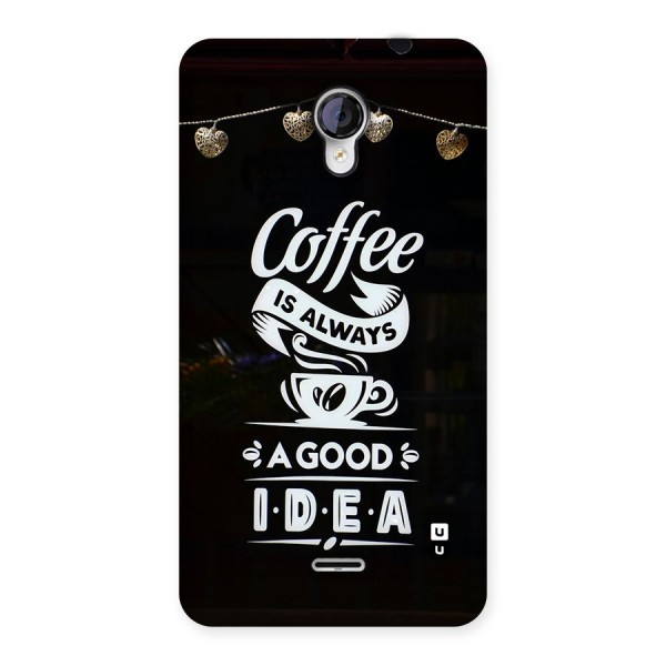 Coffee Idea Back Case for Unite 2 A106