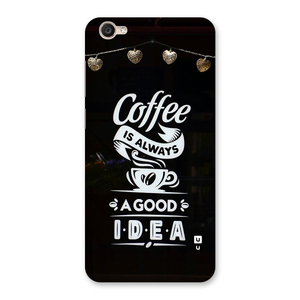 Coffee Idea Back Case for Vivo Y55