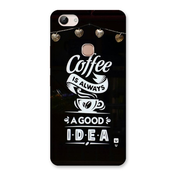 Coffee Idea Back Case for Vivo Y83