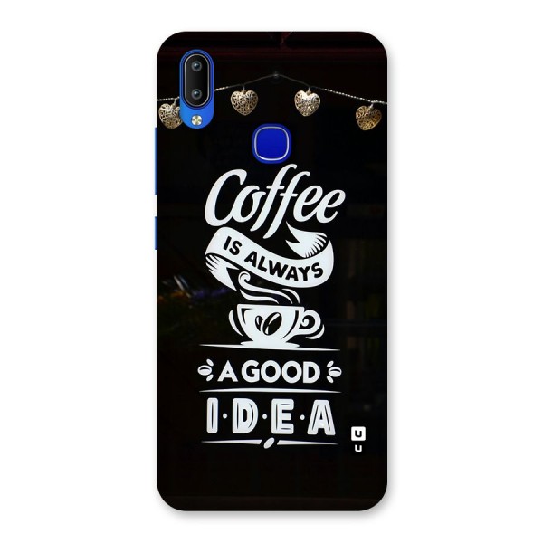 Coffee Idea Back Case for Vivo Y91