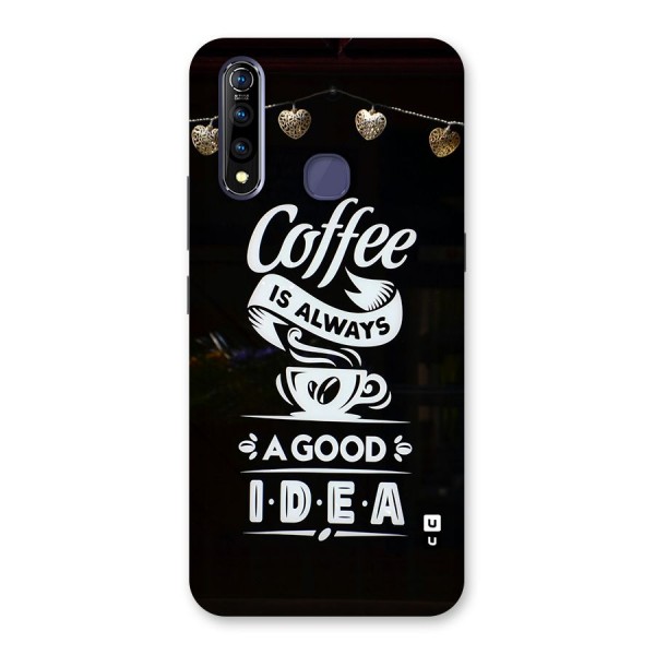 Coffee Idea Back Case for Vivo Z1 Pro