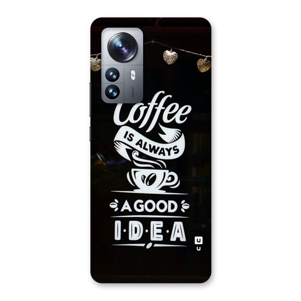 Coffee Idea Back Case for Xiaomi 12 Pro