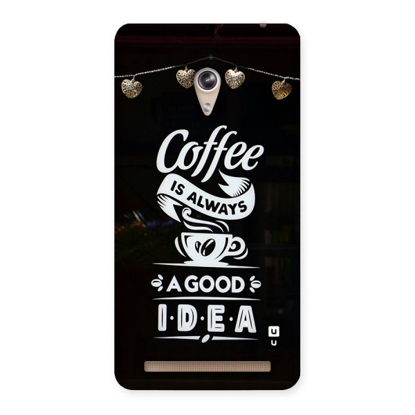 Coffee Idea Back Case for Zenfone 6