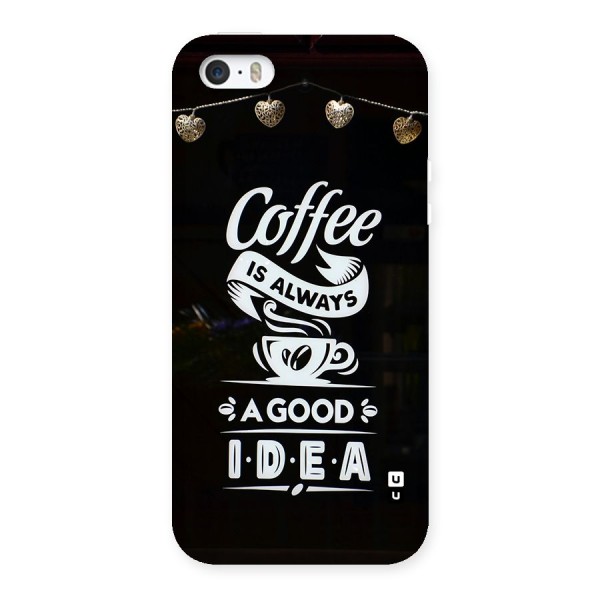 Coffee Idea Back Case for iPhone 5 5s