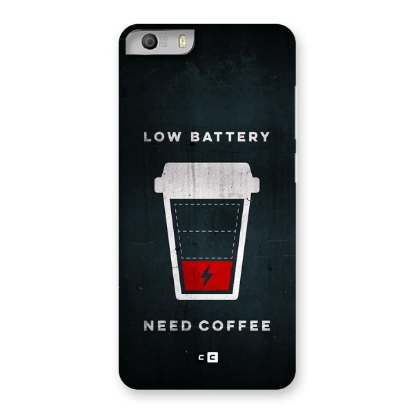 Coffee Need Back Case for Canvas Knight 2
