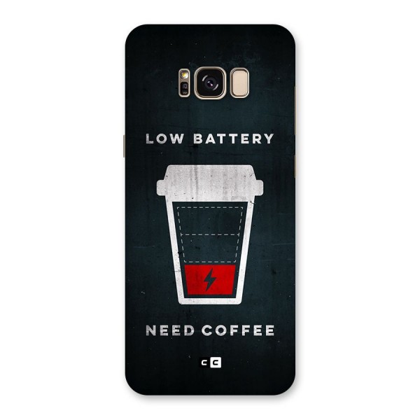 Coffee Need Back Case for Galaxy S8 Plus