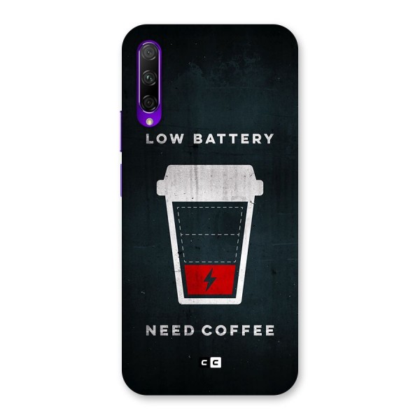 Coffee Need Back Case for Honor 9X Pro