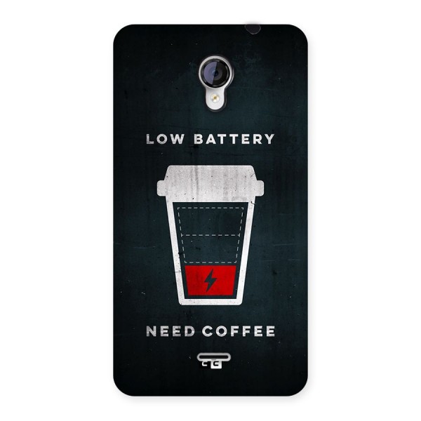 Coffee Need Back Case for Unite 2 A106