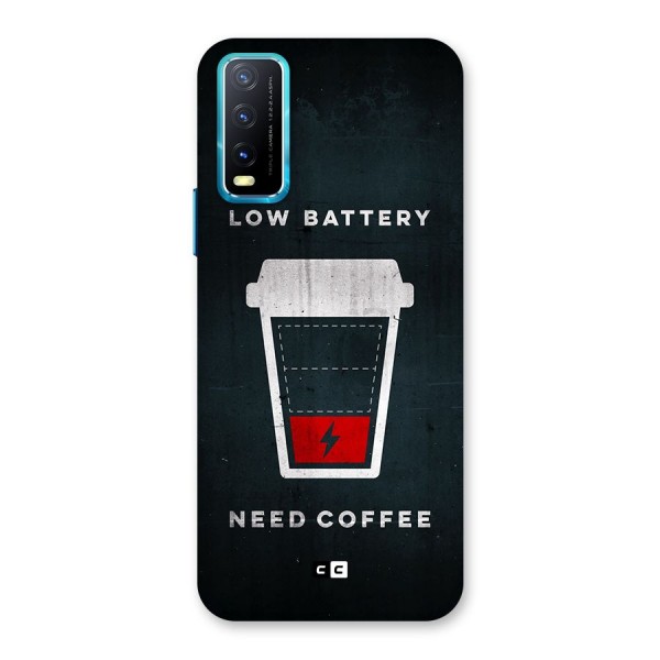 Coffee Need Back Case for Vivo Y12s