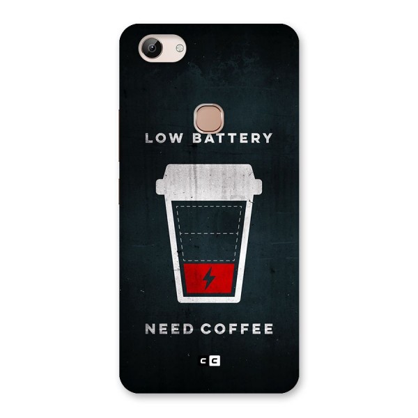 Coffee Need Back Case for Vivo Y83