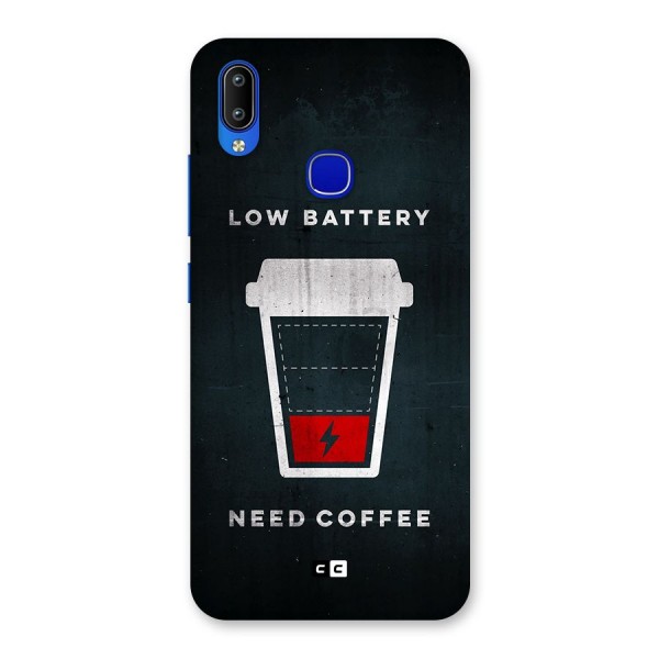 Coffee Need Back Case for Vivo Y91