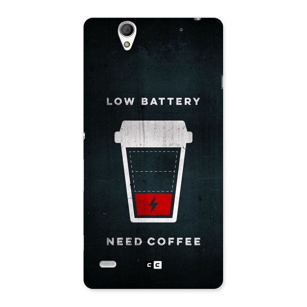 Coffee Need Back Case for Xperia C4