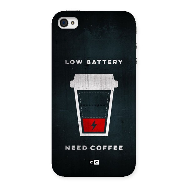 Coffee Need Back Case for iPhone 4 4s