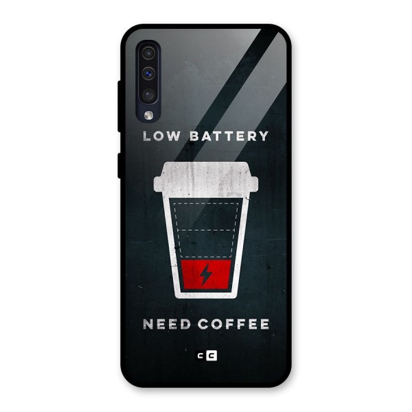 Coffee Need Glass Back Case for Galaxy A50s