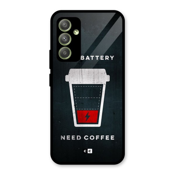 Coffee Need Glass Back Case for Galaxy A54