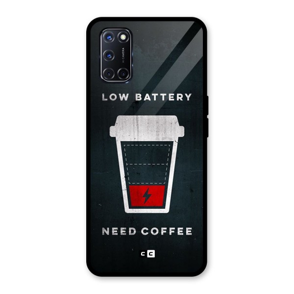 Coffee Need Glass Back Case for Oppo A52