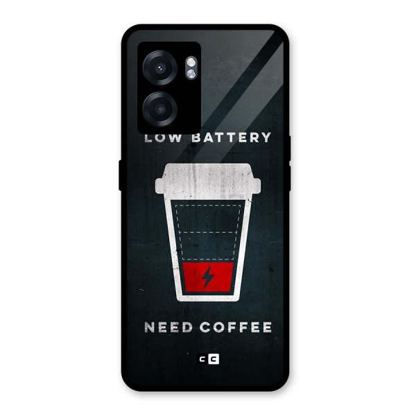 Coffee Need Glass Back Case for Oppo K10 (5G)