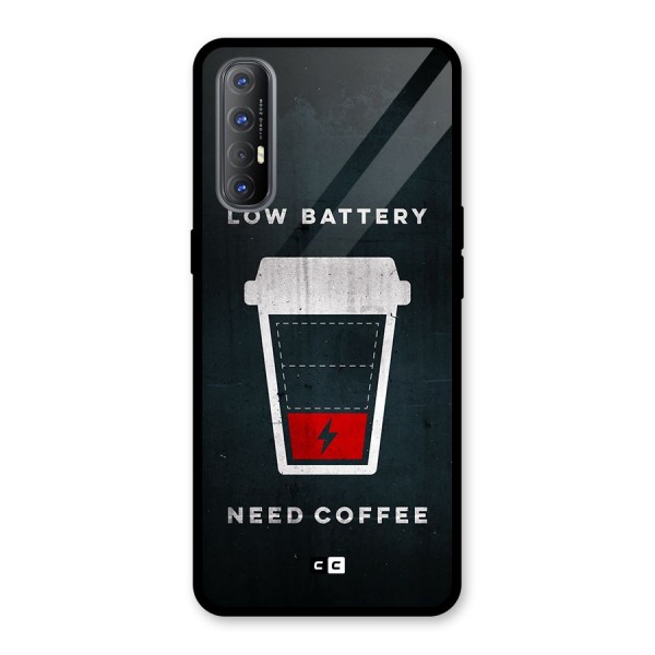 Coffee Need Glass Back Case for Oppo Reno3 Pro