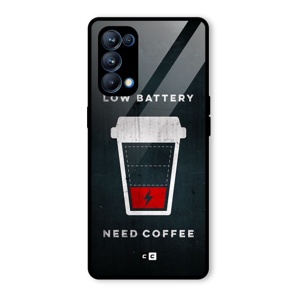 Coffee Need Glass Back Case for Oppo Reno5 Pro 5G