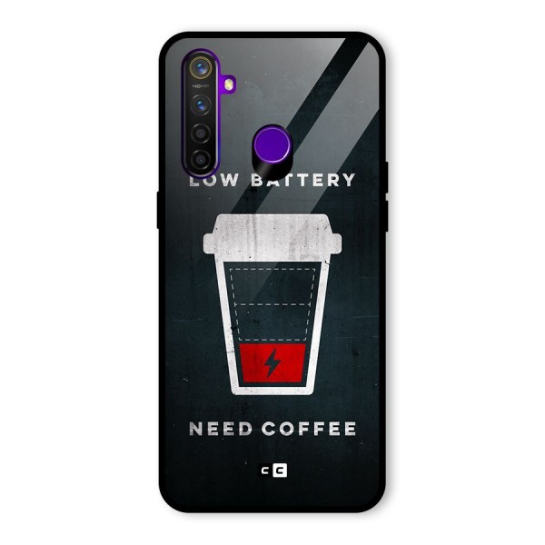 Coffee Need Glass Back Case for Realme 5 Pro