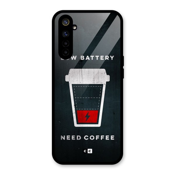 Coffee Need Glass Back Case for Realme 6