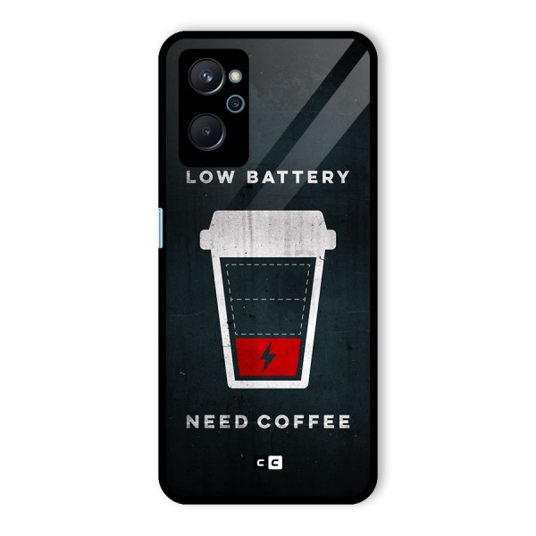 Coffee Need Glass Back Case for Realme 9i